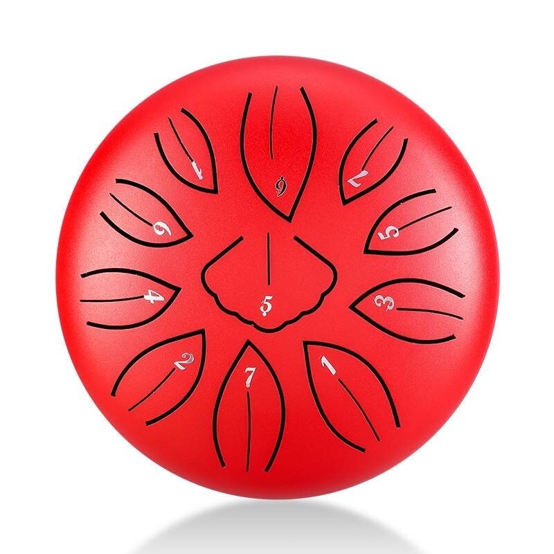 HLURU TWG11-6-RED 6" 11-NOTES TONGUE DRUM