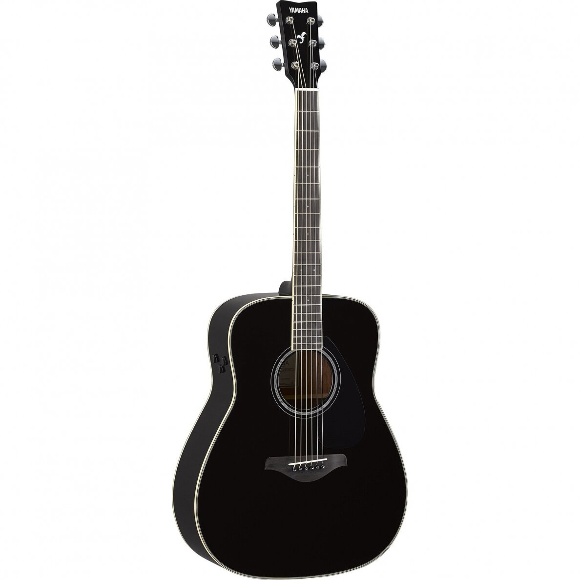 TRANSAKUSTINĖ GITARA SU PAJUNGIMU YAMAHA FG-TA-BL JUODA