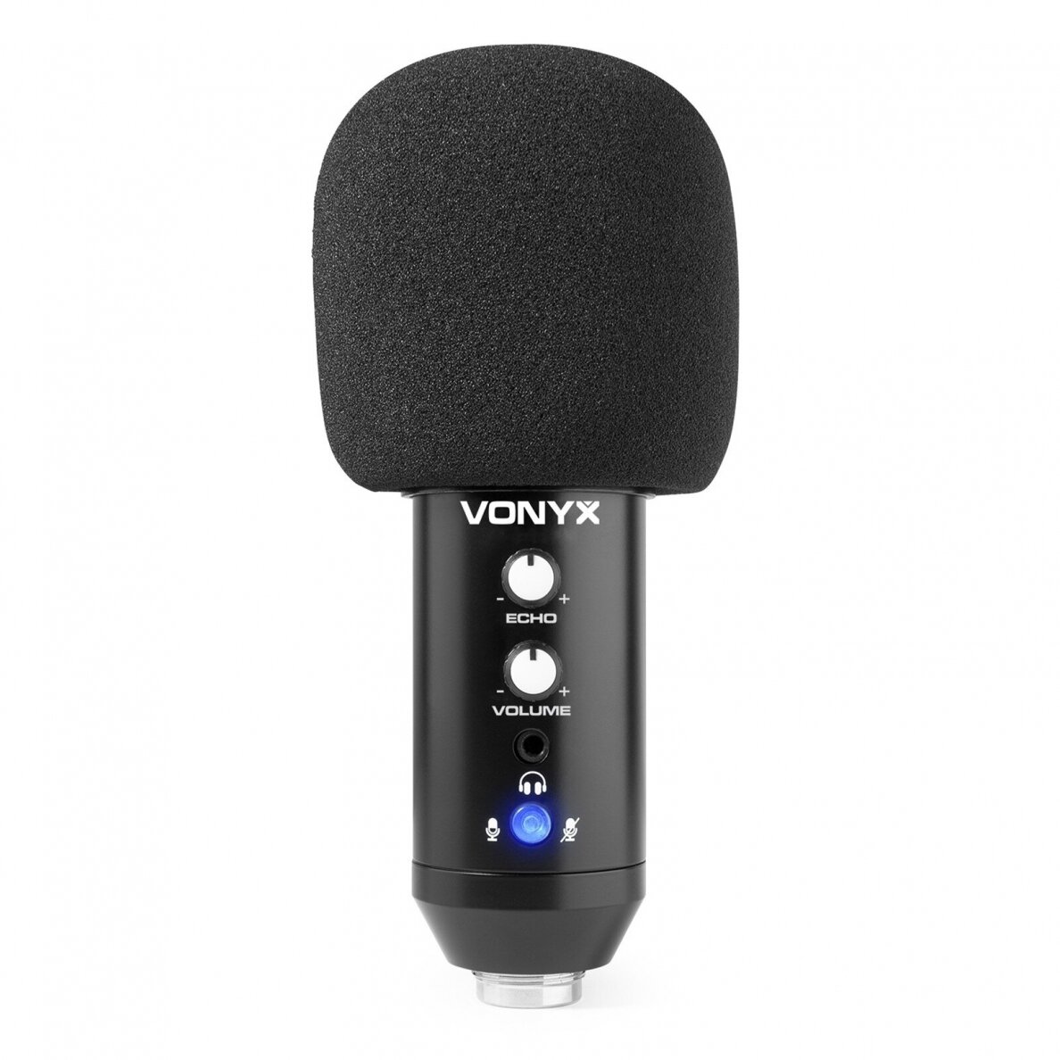 USB MIKROFONAS SU PRIEDAIS VONYX CM320B 173.550 JUODAS 4 USB MIKROFONAS SU PRIEDAIS VONYX CM320B 173.550 JUODAS 4