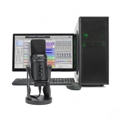 Professional USB Microphone with Audio - Samson - G-Track Pro 4 Professional USB Microphone with Audio - Samson - G-Track Pro 4