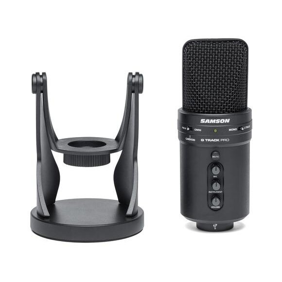 Professional USB Microphone with Audio - Samson - G-Track Pro 6