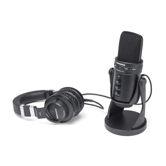 Professional USB Microphone with Audio - Samson - G-Track Pro 7