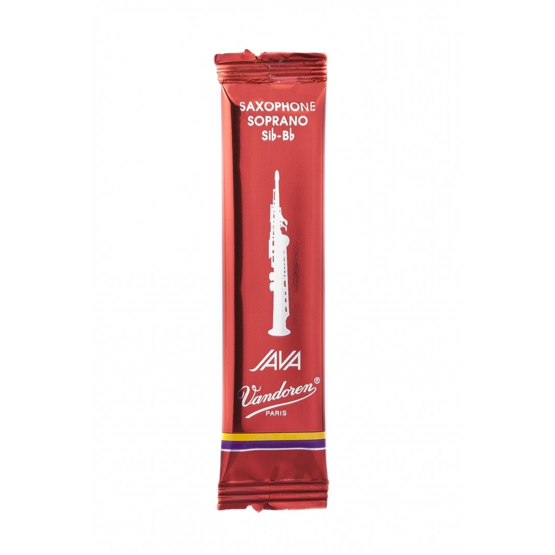 Vandoren SR-3035R Java Red Soprano Saxophone Reed 3.5 (1 Pc) Vandoren SR-3035R Java Red Soprano Saxophone Reed 3.5 (1 Pc)