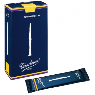 Vandoren CR-1015 Traditional Sib-Bb Clarinet Reed 1.5 (1 Pc) VDC-15 Vandoren CR-1015 Traditional Sib-Bb Clarinet Reed 1.5 (1 Pc) VDC-15