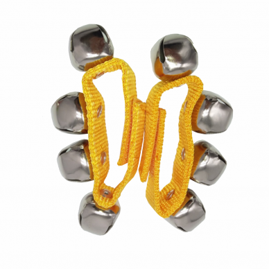 KERA AUDIO N11-4B YELLOW WRIST BELLS KERA AUDIO N11-4B YELLOW WRIST BELLS