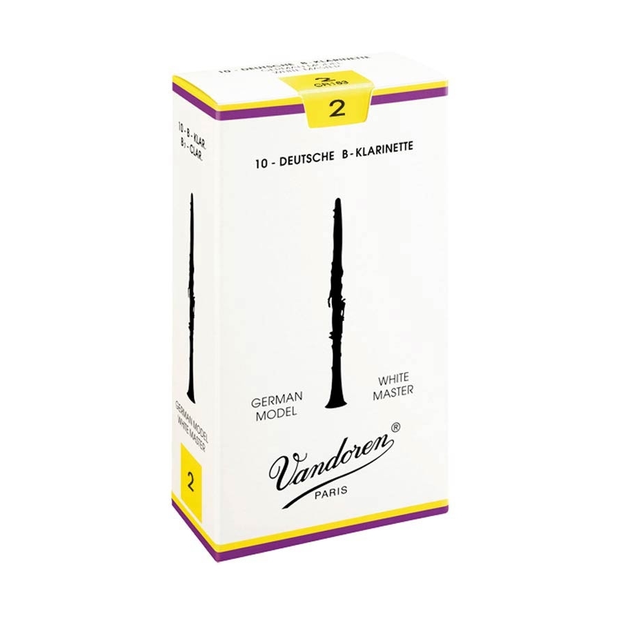 Vandoren CR-162 White Master Bb clarinet reed 2.0 (1 Pc) Vandoren CR-162 White Master Bb clarinet reed 2.0 (1 Pc)