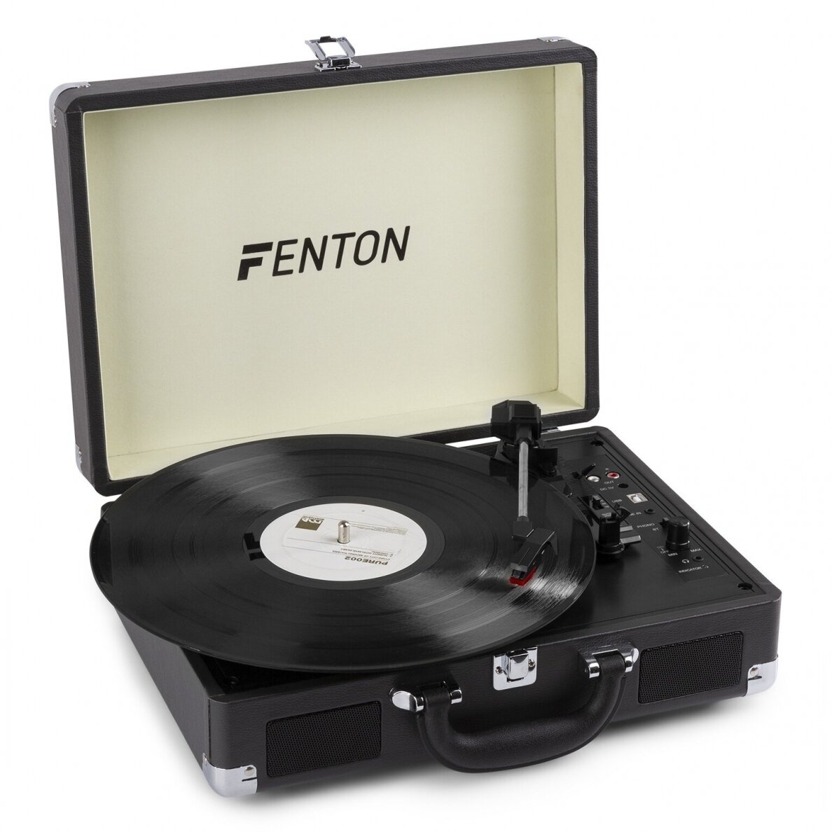 FENTON RP-115 C RECORD PLAYER BRIEFCASE WITH BLUETOOTH 102.107 FENTON RP-115 C RECORD PLAYER BRIEFCASE WITH BLUETOOTH 102.107