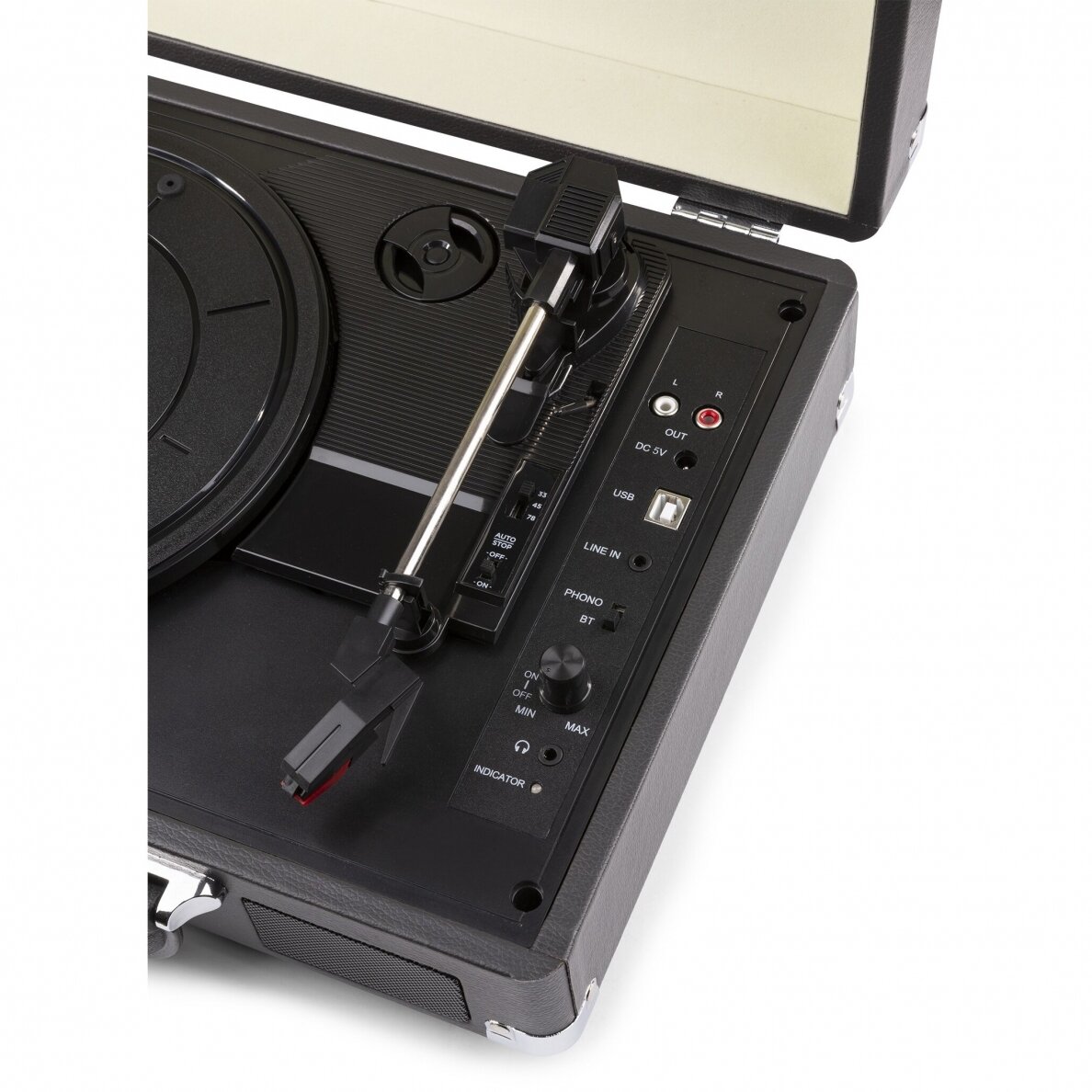 FENTON RP-115 C RECORD PLAYER BRIEFCASE WITH BLUETOOTH 102.107 3 FENTON RP-115 C RECORD PLAYER BRIEFCASE WITH BLUETOOTH 102.107 3