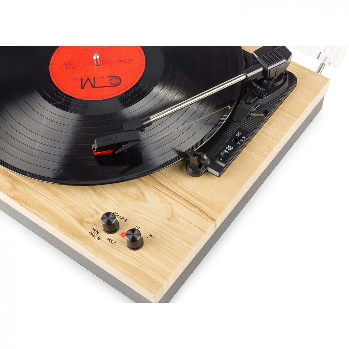 FENTON RP-165L RECORD PLAYER SET LIGHT WOOD 102.153 7 FENTON RP-165L RECORD PLAYER SET LIGHT WOOD 102.153 7