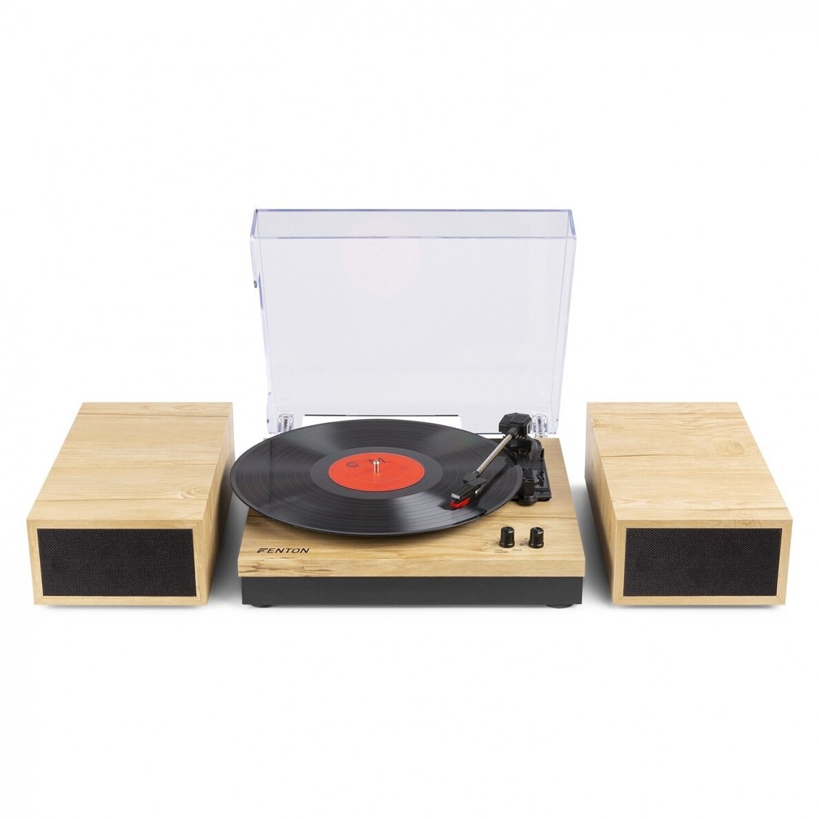 FENTON RP-165L RECORD PLAYER SET LIGHT WOOD 102.153 1 FENTON RP-165L RECORD PLAYER SET LIGHT WOOD 102.153 1