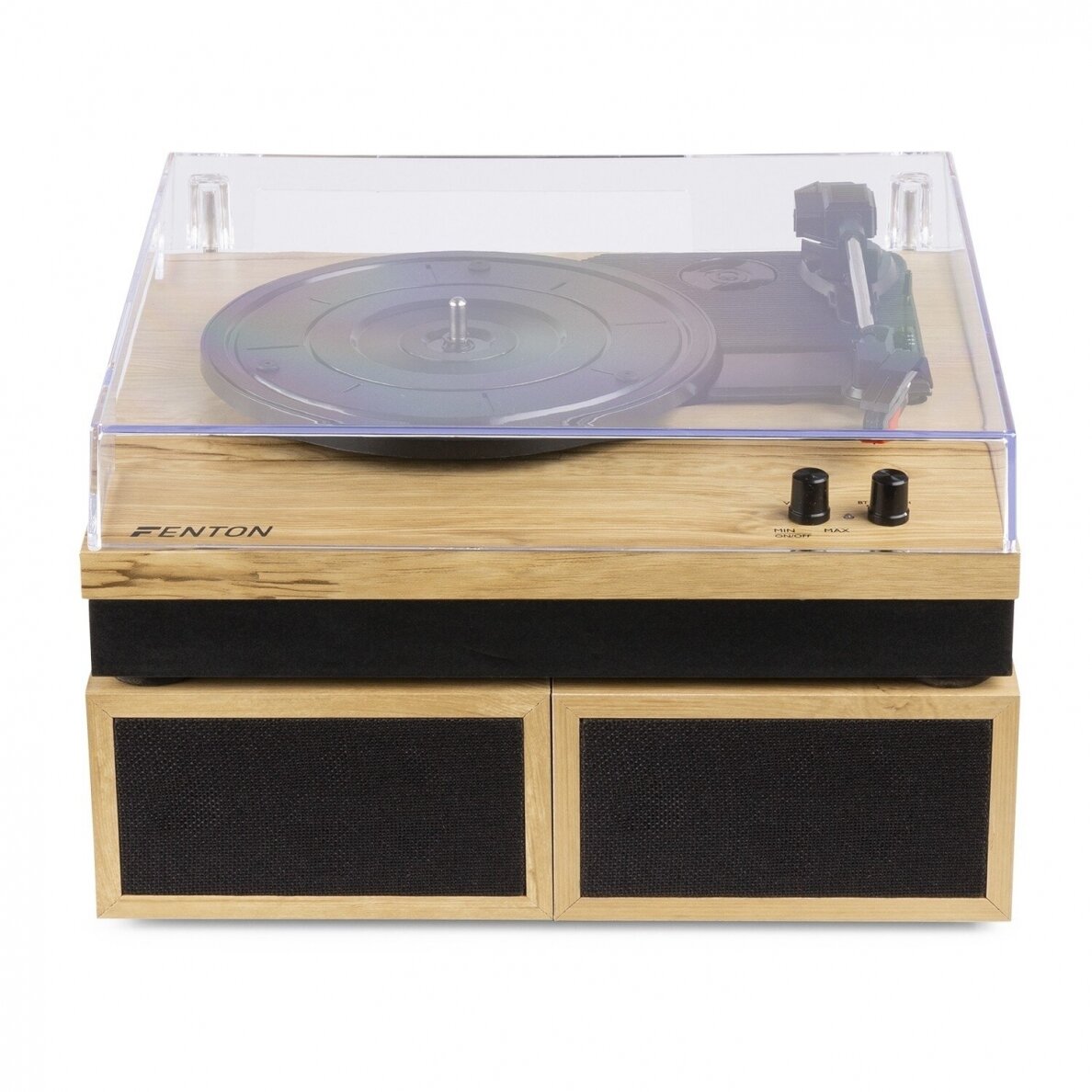 FENTON RP-165L RECORD PLAYER SET LIGHT WOOD 102.153 4 FENTON RP-165L RECORD PLAYER SET LIGHT WOOD 102.153 4