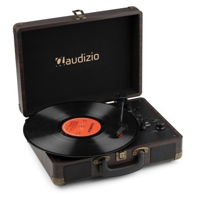 AUDIZIO RP-116DW RECORD PLAYER BRIEFCASE WITH BT IN / OUT 102.075
