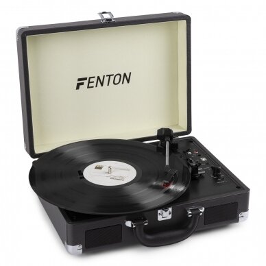 FENTON RP-115 C RECORD PLAYER BRIEFCASE WITH BLUETOOTH 102.107 FENTON RP-115 C RECORD PLAYER BRIEFCASE WITH BLUETOOTH 102.107