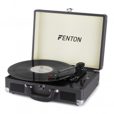 FENTON RP-115 C RECORD PLAYER BRIEFCASE WITH BLUETOOTH 102.107 2 FENTON RP-115 C RECORD PLAYER BRIEFCASE WITH BLUETOOTH 102.107 2