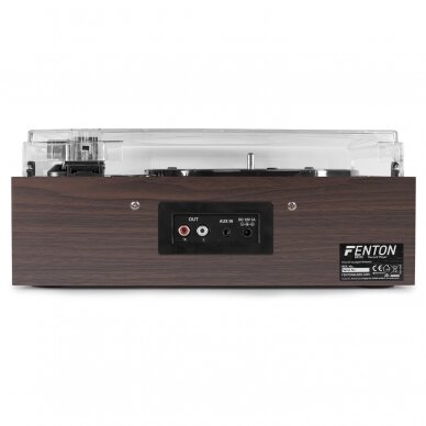 VINILINIŲ PLOKŠTELIŲ GROTUVAS FENTON RP-175 DW DARKWOOD USB 102.140 3 VINILINIŲ PLOKŠTELIŲ GROTUVAS FENTON RP-175 DW DARKWOOD USB 102.140 3