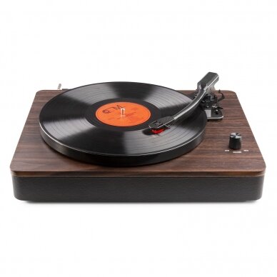 AUDIZIO RP-330D RECORD PLAYER HQ WITH SPEAKERS DARK WOOD 102.179 5