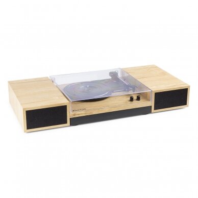 FENTON RP-165L RECORD PLAYER SET LIGHT WOOD 102.153 3