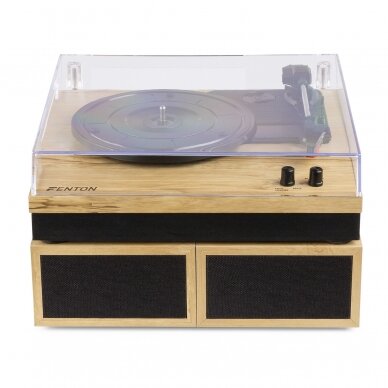 FENTON RP-165L RECORD PLAYER SET LIGHT WOOD 102.153 4 FENTON RP-165L RECORD PLAYER SET LIGHT WOOD 102.153 4