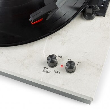 FENTON RP-165M RECORD PLAYER SET MARBLE 102.150 5 FENTON RP-165M RECORD PLAYER SET MARBLE 102.150 5
