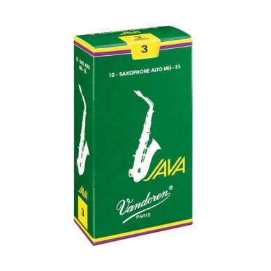 VNDOREN SR-263 JAVA ALTO SAXOPHONE REED 3.0 (1 VNT.) VNDOREN SR-263 JAVA ALTO SAXOPHONE REED 3.0 (1 VNT.)