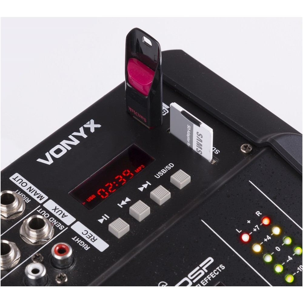 Vonyx AM8A 8-Channel Mixer with Amplifier DSP/BT/SD/USB/MP3 172.574 2 Vonyx AM8A 8-Channel Mixer with Amplifier DSP/BT/SD/USB/MP3 172.574 2