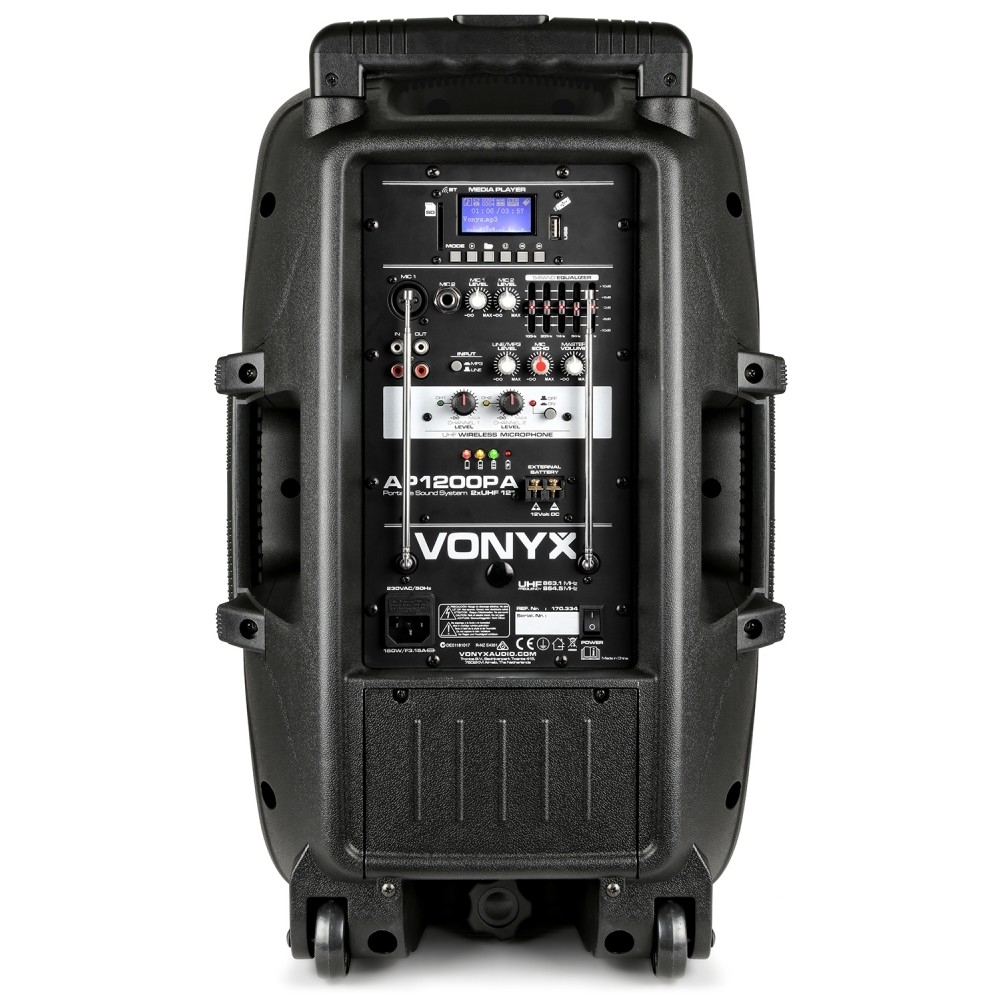 VONYX AP1200PA PORTABLE SPEAKER 12" 170.334 3