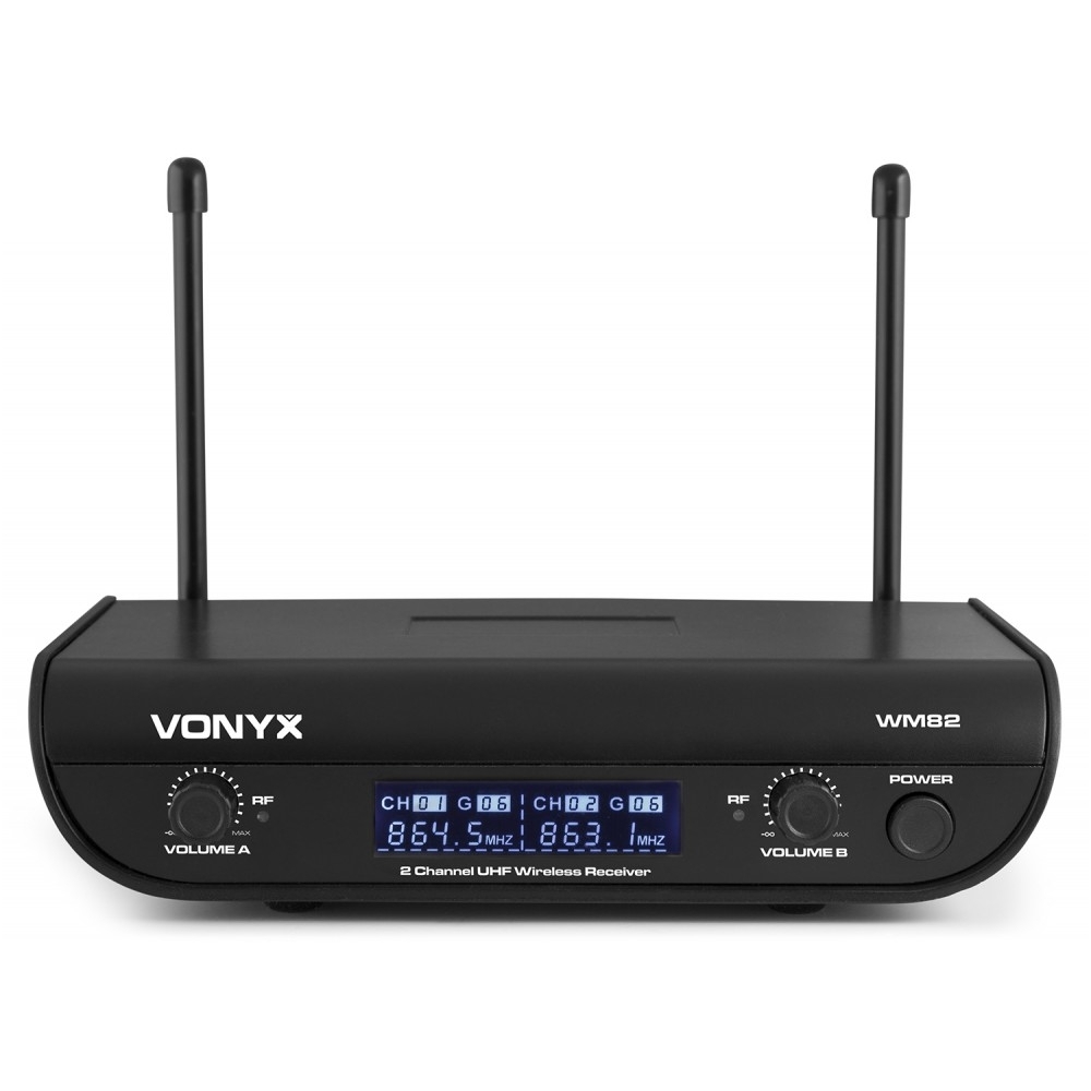 Bevielė radijo sistema - Vonyx WM82 179.214 1