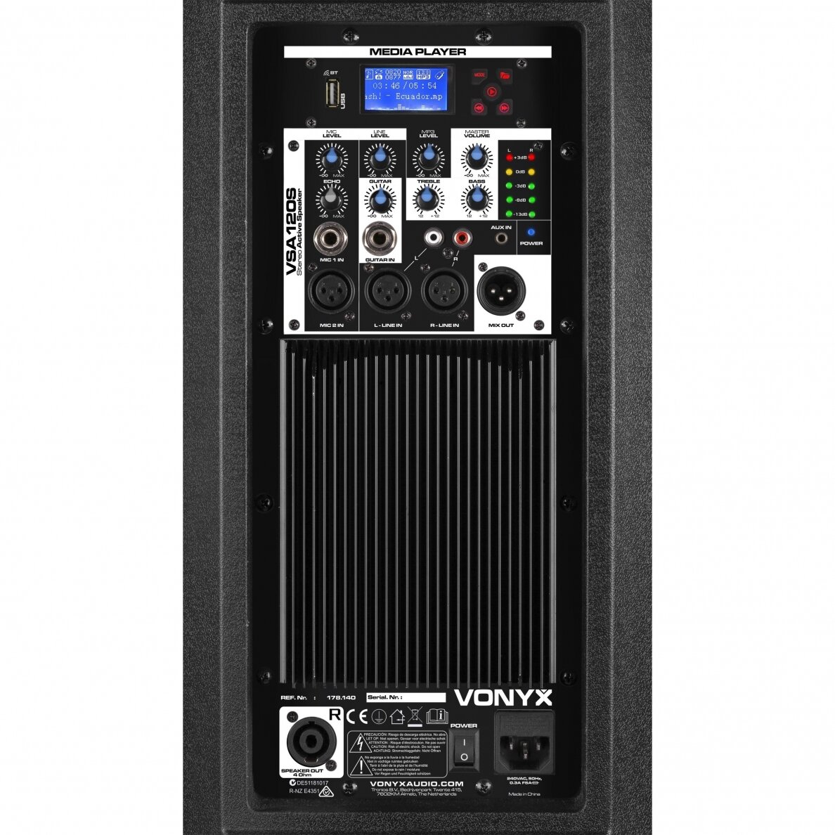 VONYX VSA150S ACTIVE STEREO SPEAKER SET 15" 178.142 4