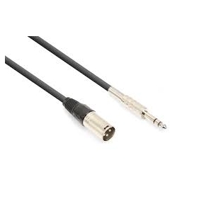 Vonyx Cable XLR Male-6.3 Stereo (1.5m) 177.742