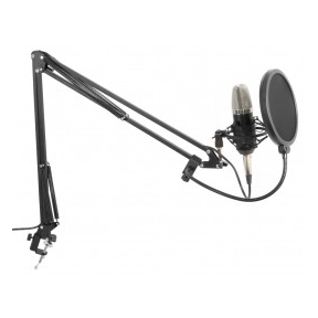 Vonyx CMS400 Studio Set / Condenser Microphone with Stand and Pop Filter 173.503