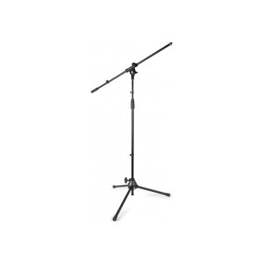 Vonyx Floorstand with boom, height 1.6m, black 180.024