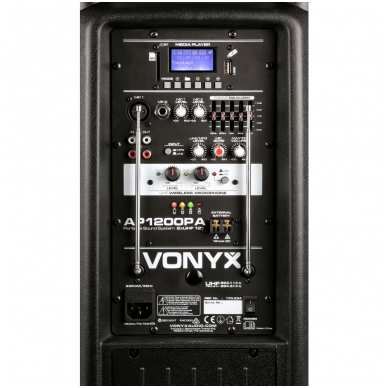 VONYX AP1200PA PORTABLE SPEAKER 12" 170.334 4