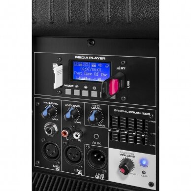 Vonyx AP215ABT Active Speaker 2x 15" 1200W 170.349 5