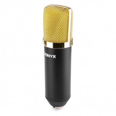 VONYX CMS400B STUDIO SET / CONDENSER MICROPHONE WITH STAND AND POP FILTER 173.504 3