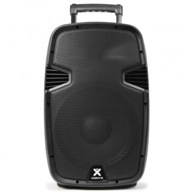 Vonyx SPJ-PA912 Portable Sound System ABS 12" 2 UHF/USB/MP3 170.075 1
