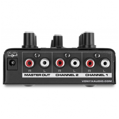 Vonyx STM500BT 2-Channel Mixer USB/MP3/BT 172.974 1 Vonyx STM500BT 2-Channel Mixer USB/MP3/BT 172.974 1