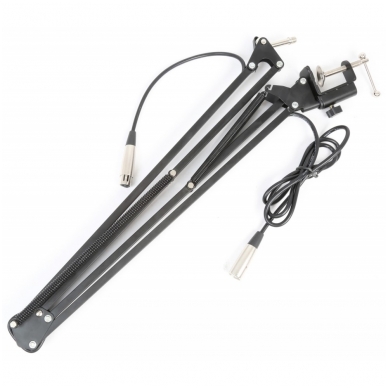 Vonyx Table Microphone Arm with Cable 188.030 1 Vonyx Table Microphone Arm with Cable 188.030 1