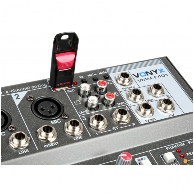 Vonyx VMM-F401 4-Channel Music Mixer 172.575 3 Vonyx VMM-F401 4-Channel Music Mixer 172.575 3