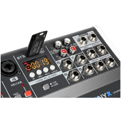 Vonyx VMM-K802 8-Channel Music Mixer with DSP 172.590 2 Vonyx VMM-K802 8-Channel Music Mixer with DSP 172.590 2