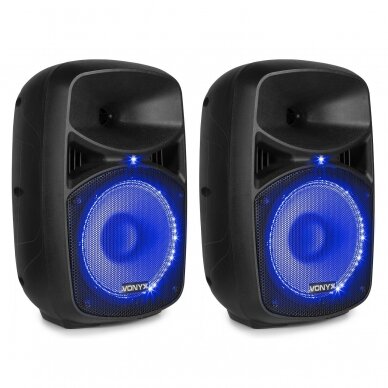 VONYX VPS082A PLUG & PLAY 400W SPEAKER SET 178.126 1 VONYX VPS082A PLUG & PLAY 400W SPEAKER SET 178.126 1