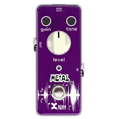 Effect Pedal Xvive V-3 Metal