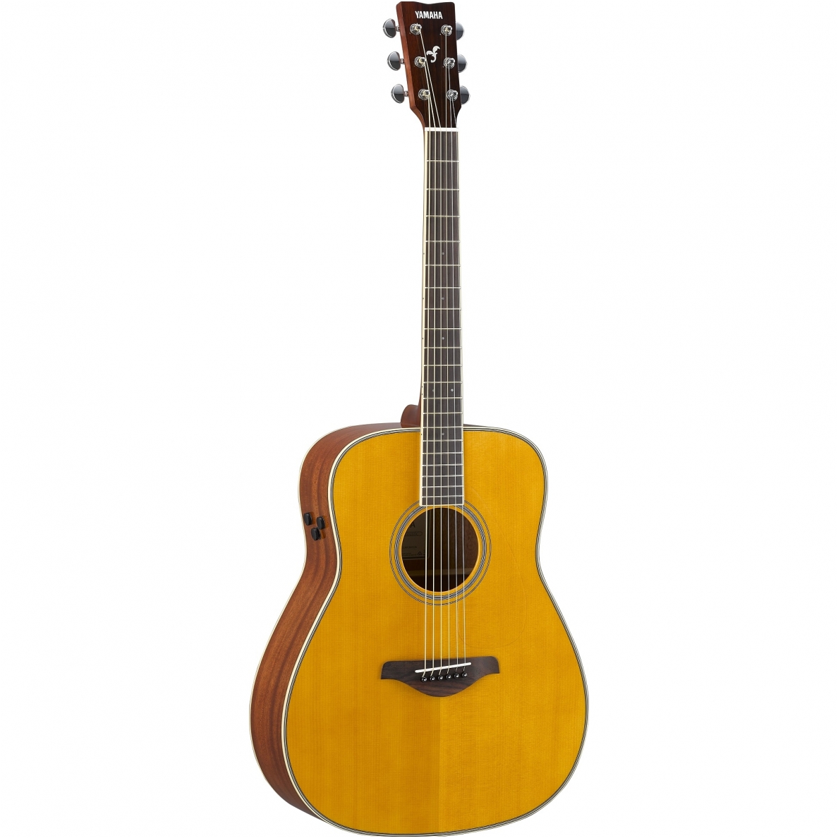 Akustinė Gitara Su Pajungimu Yamaha FG-TA Vintage Tint TransAcoustic Guitar