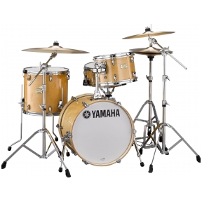 Yamaha Stage Custom Bop Drum Kit - 3 pieces - 18&quot; Kick - Natural Wood