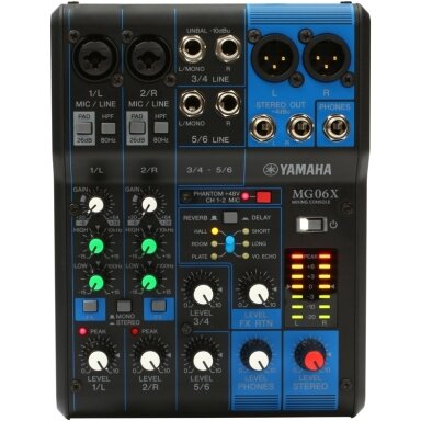 Stereo Mixer - Yamaha MG-06X