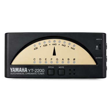 YAMAHA YT-2200 – Auto/Manual Chromatic Tuner