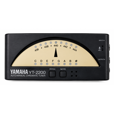 YAMAHA YT-2200 – Auto/Manual Chromatic Tuner YAMAHA YT-2200 – Auto/Manual Chromatic Tuner