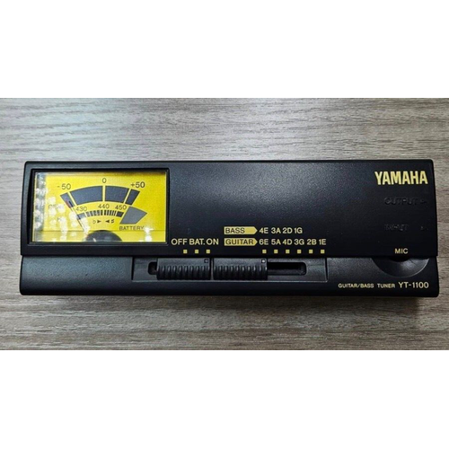 YAMAHA YT-1100 GUITAR/BASS TUNER YAMAHA YT-1100 GUITAR/BASS TUNER