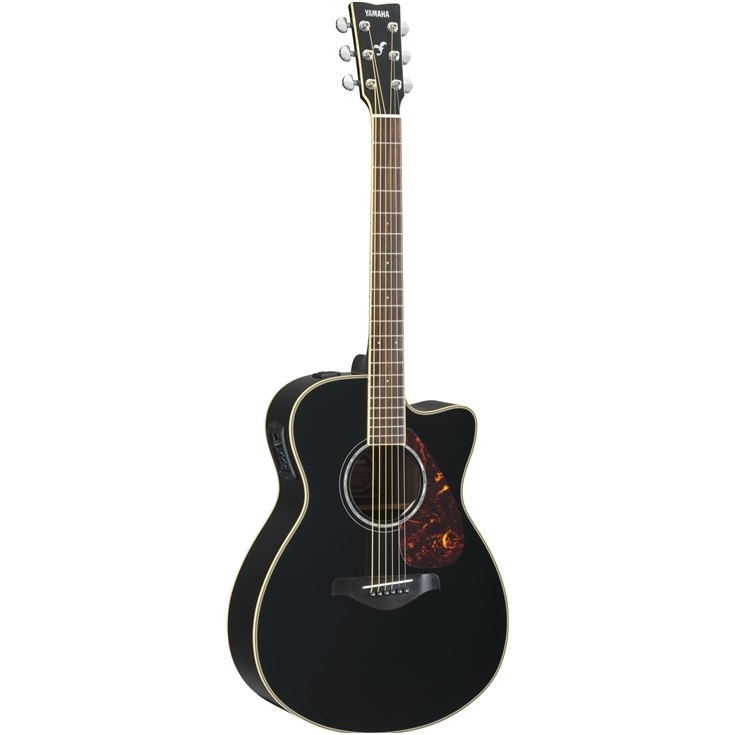 AKUSTINĖ GITARA SU PAJUNGIMU Yamaha FSX-730SC Black Electro-acoustic Guitar AKUSTINĖ GITARA SU PAJUNGIMU Yamaha FSX-730SC Black Electro-acoustic Guitar